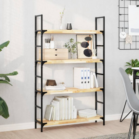 Floating Shelf Natural Untreated Solid Acacia Wood Medi...