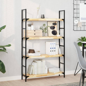 Floating Shelf Set of 2 Natural wood Solid acacia wood