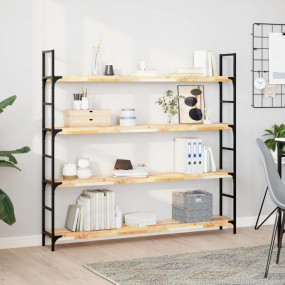 Floating Shelf Natural wood tones Solid Acacia wood 55 ...