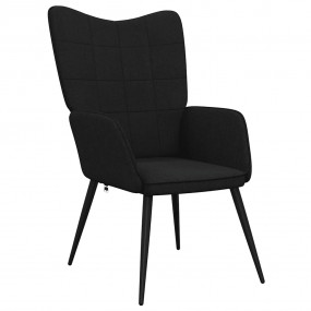 Chill Chair Black Fabric (100% polyester), steel Standa...