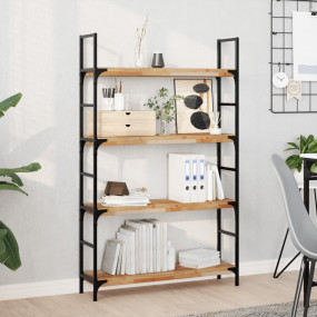 Floating Shelf Natural Wood Solid Acacia wood 39.4 x 7....