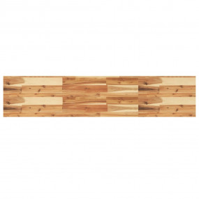 Floating Shelf Oil Finished Natural Wood Solid Acacia W...