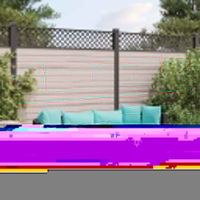 Patio Sofa Set Set of 4 Black, Water blue