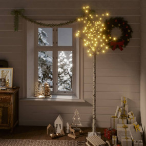 Christmas Tree White Plastic Medium Christmas Tree Othe...