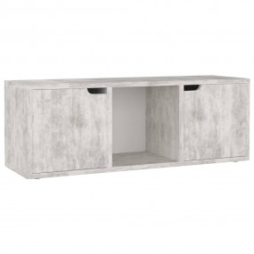 TV Cabinet Concrete Engineered wood, MDF, plastic Compa...