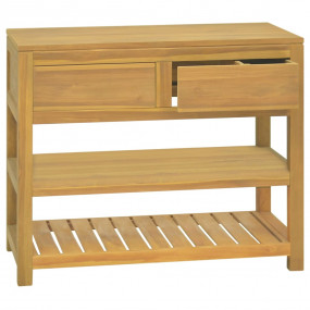Bathroom Cabinet Natural Teak Solid teak wood Medium