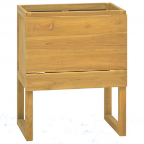 Bathroom Cabinet Natural Teak Solid Teak Wood Medium