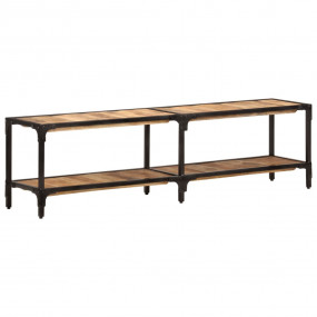 TV Cabinet Natural wood Solid mango wood, Powder-coated...