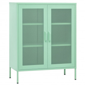 Storage Cabinet Mint Steel Medium Levelers Storage Cabi...