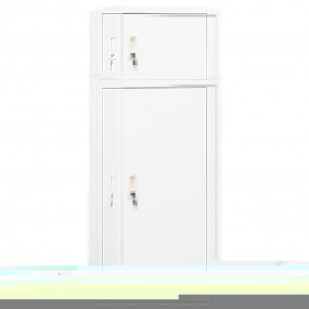 Imag:Saddle Cabinet White Steel Adjustable Armrests Saddle Cabinet