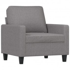 Sofa Chair Light grey Polyester, metal, plywood Single ...