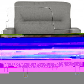 Sofa Chair Dark Grey Fabric (100% polyester), metal, pl...