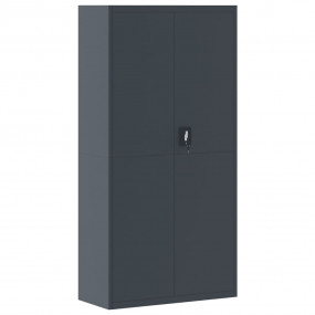 File Cabinet Anthracite Powder-coated steel 35.4 x 15.7...