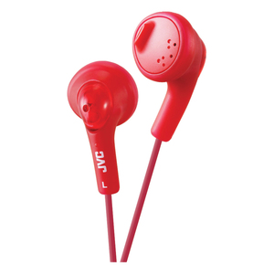 Imag:JVC HAF160R Gumy Earbuds (Red)