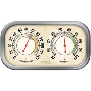 Imag:Springfield Precision 90113-1 Humidity Meter & Thermometer Combo