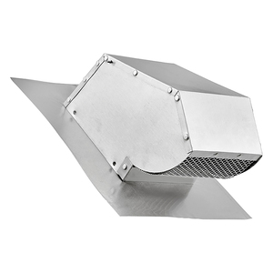 Lambro 109R 4-In. Aluminum Exhaust Roof Vent Cap with S...