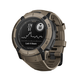 Imag:Garmin 010-02805-12 Instinct 2X Solar Smart Watch Tactical Edition (Coyote Tan)
