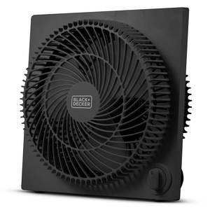 Imag:BLACK+DECKER BFB09B BFB09W 9-In. 3-Speed Portable Frameless Mini Box Fan, White